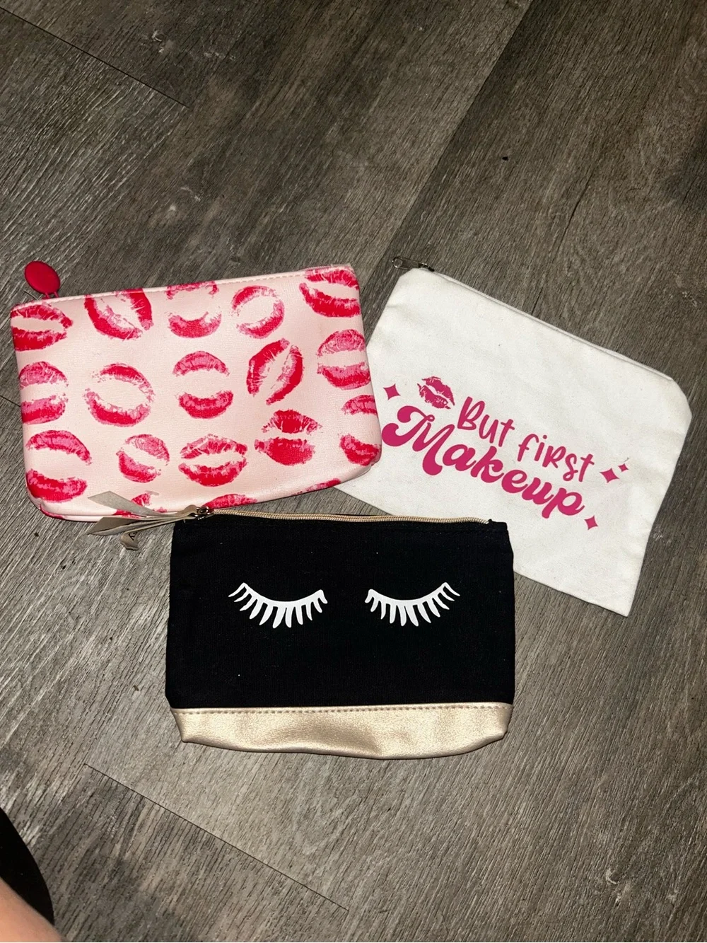 Set of Ipsy Makeup bags NWOT